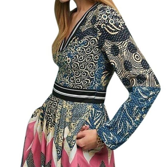 Maeve by Anthropologie Sporty Chevron Dress - Picture 4 of 9